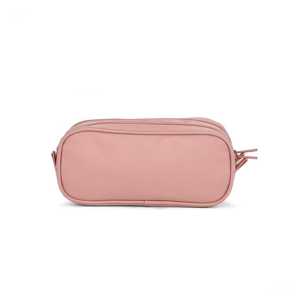 étuis à Crayons JanSport Large Accessory Pouch Rose | KCM-00939564